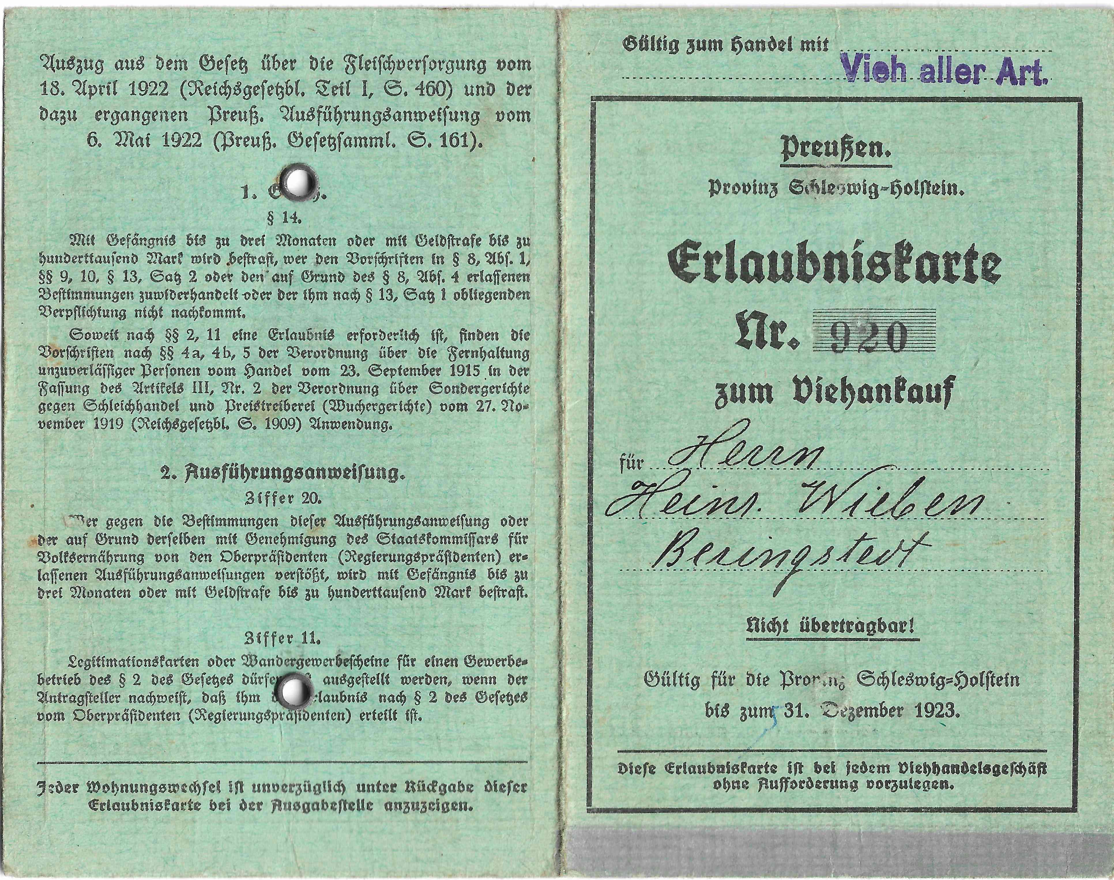 AusweisViehhandelVorderseite für website
