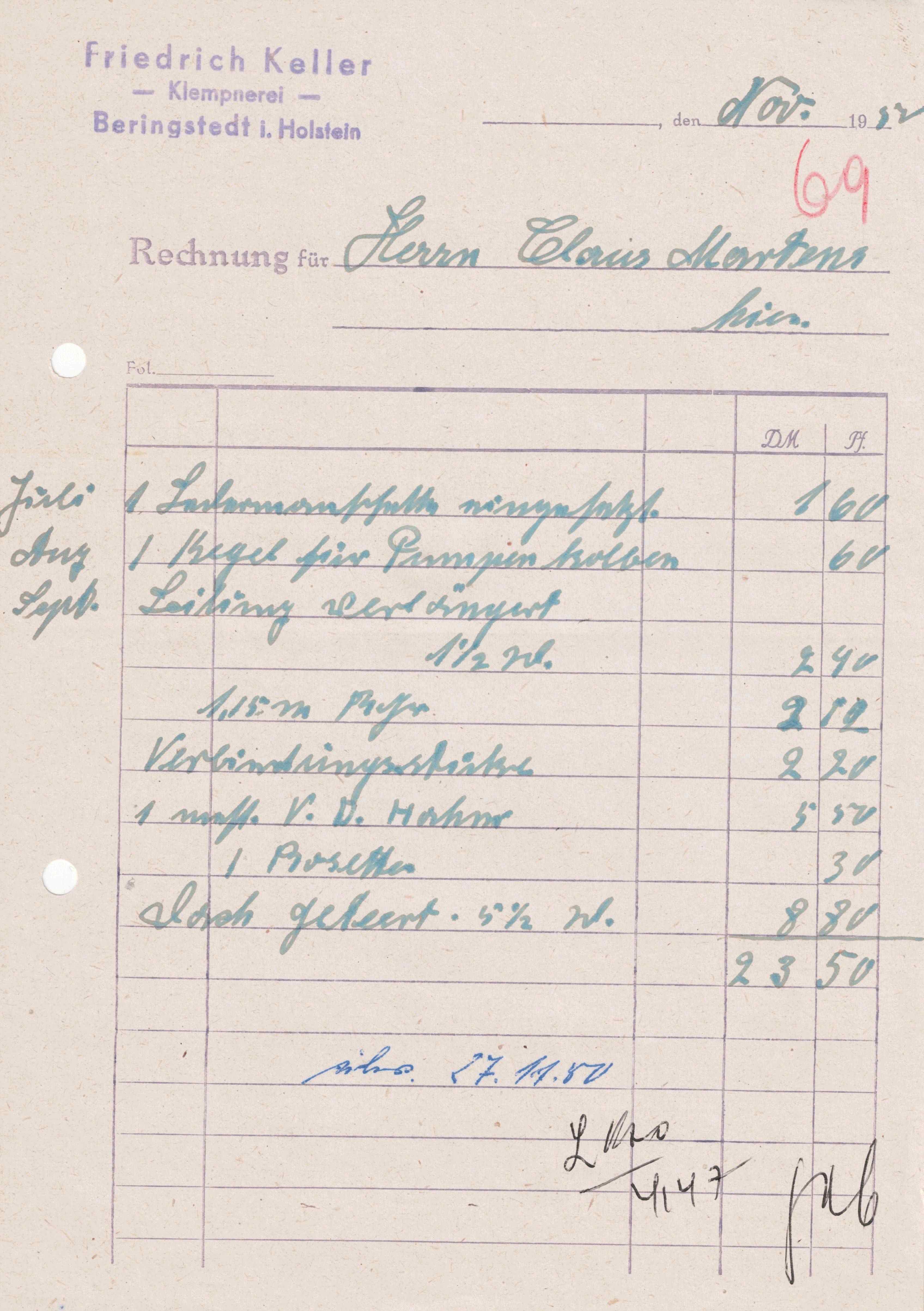 Friedrich Keller Nov 1950 für website