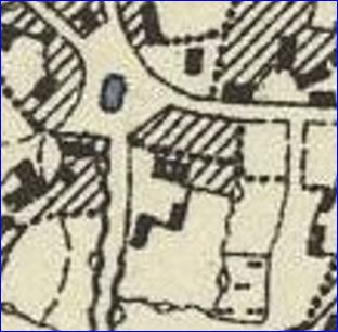 Kartenausschnitt von 1880 Hof Kaltenbach
