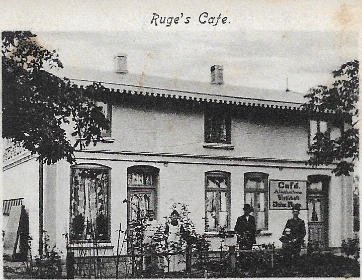 Steinbergstraße 1 Postkarte von 1907