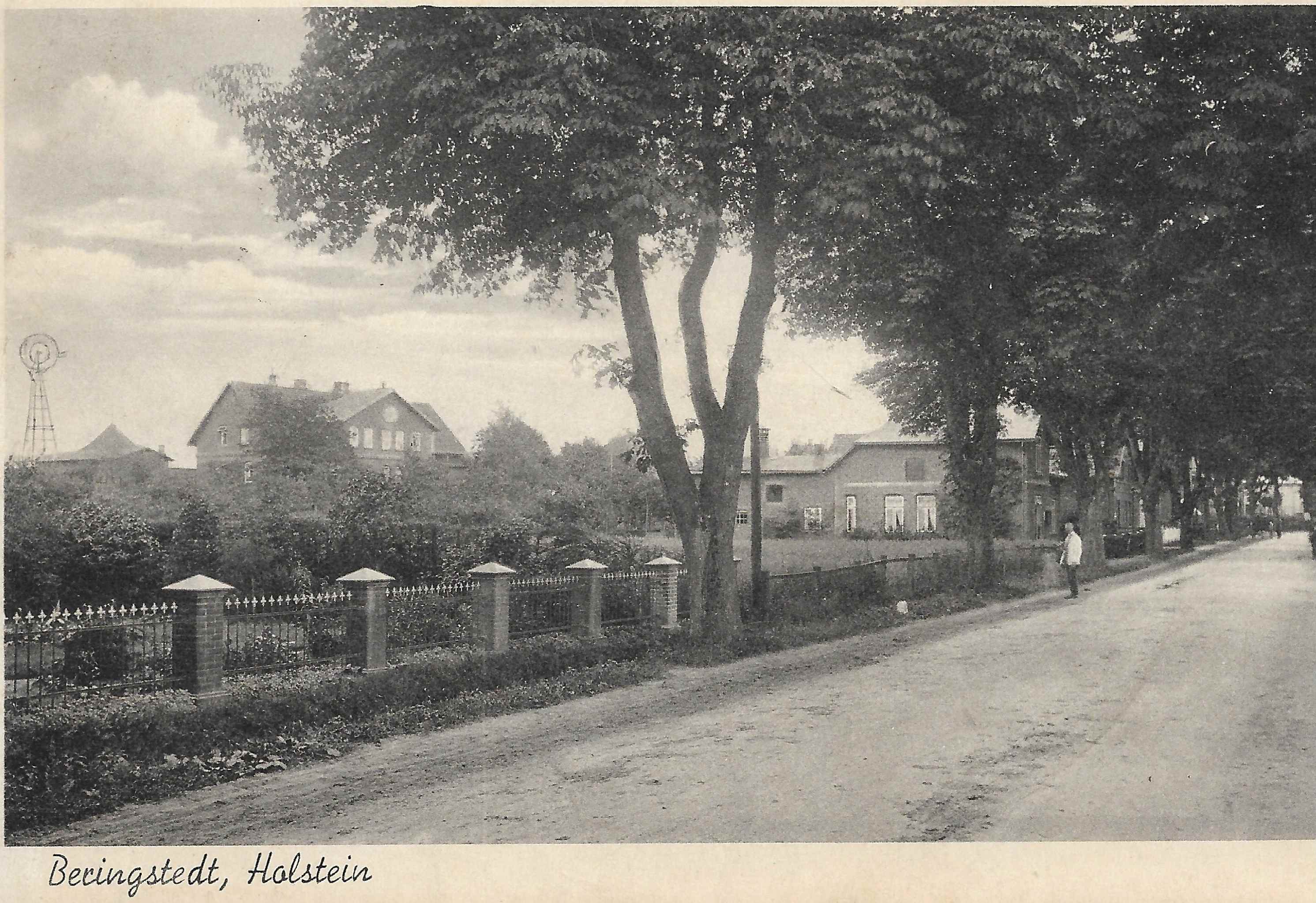 Steinbergstraße ohne Haus Jürß 1941 für website