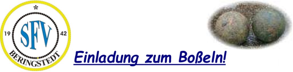 Einladung zum Boßeln