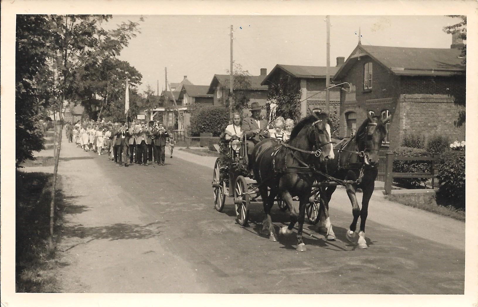 1953 Vogelschießen Umzug