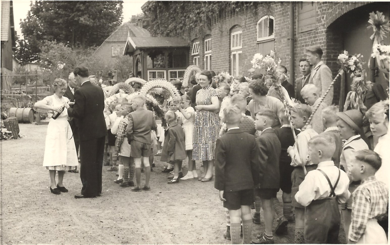 1965 König Peter Wensien wird abgeholt