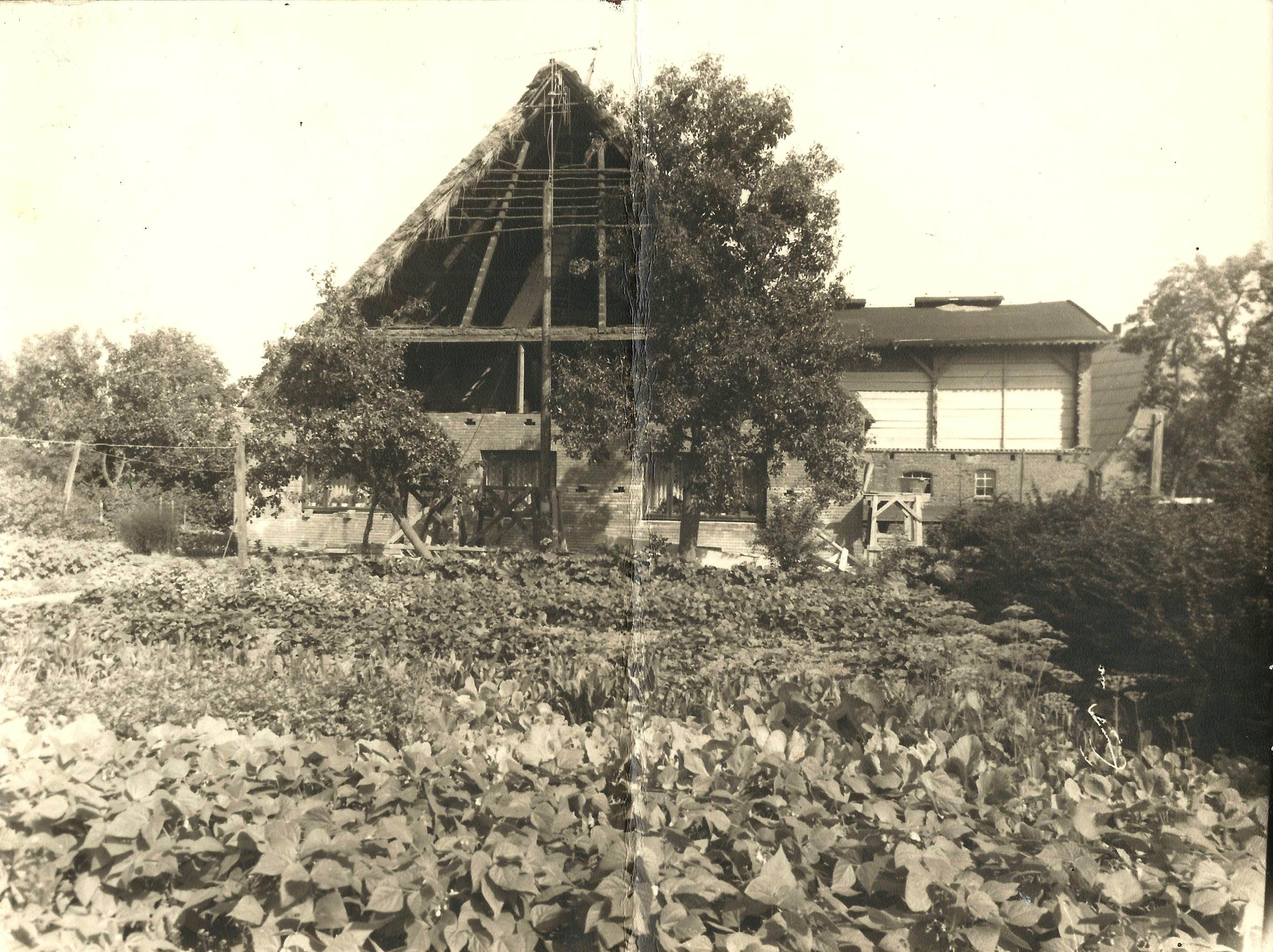 Haus beim Umbau