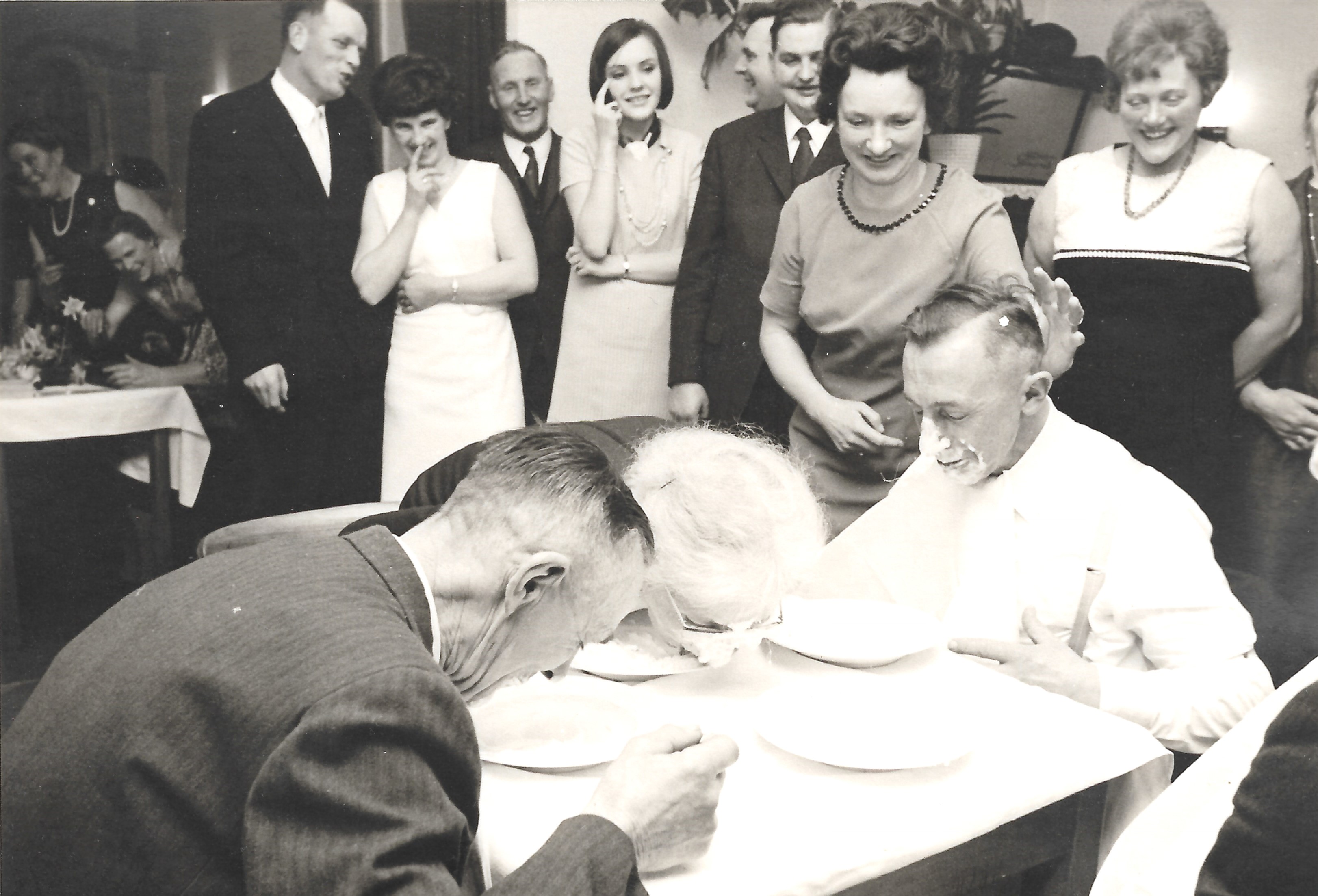 Jubiläum 1962 Meierei Sahneschlacht